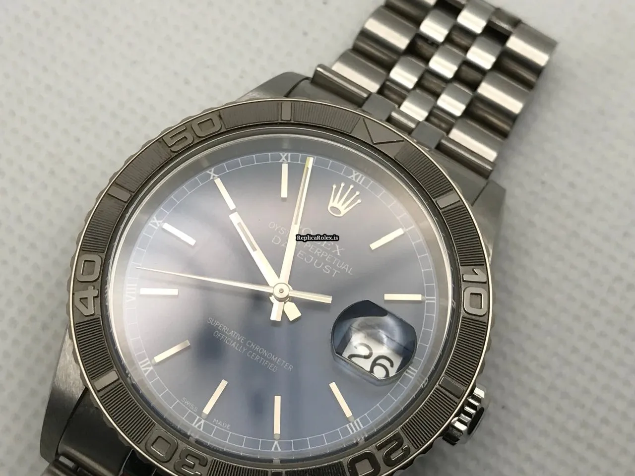 Unique Copies Rolex Datejust Turn-o-graph 16264 Caliber 3135 Automatic Movement 36mm Gold/steel Case Mens/unisex Watch - Image 5