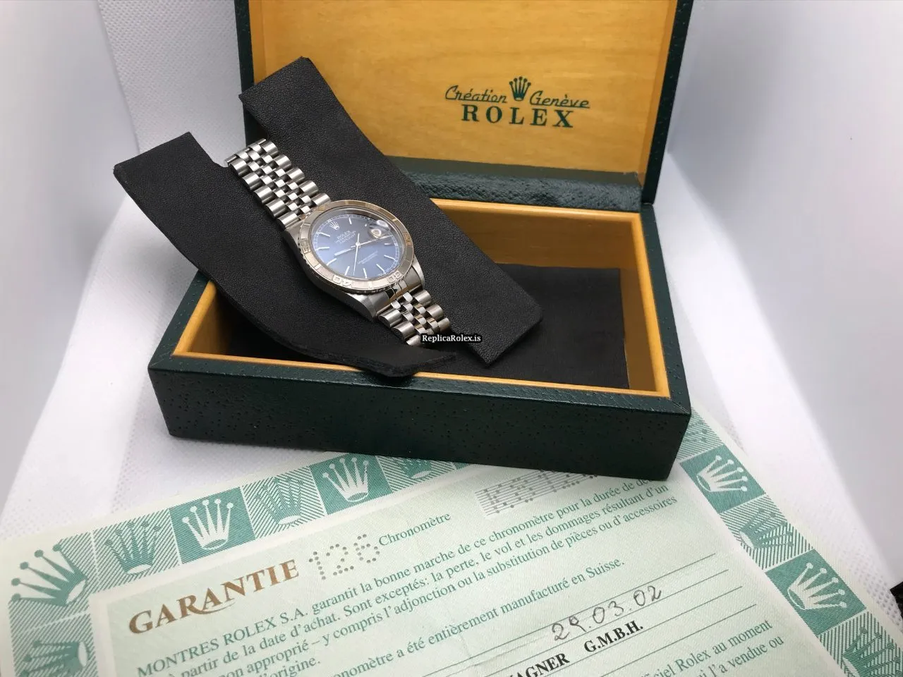 Unique Copies Rolex Datejust Turn-o-graph 16264 Caliber 3135 Automatic Movement 36mm Gold/steel Case Mens/unisex Watch - Image 9