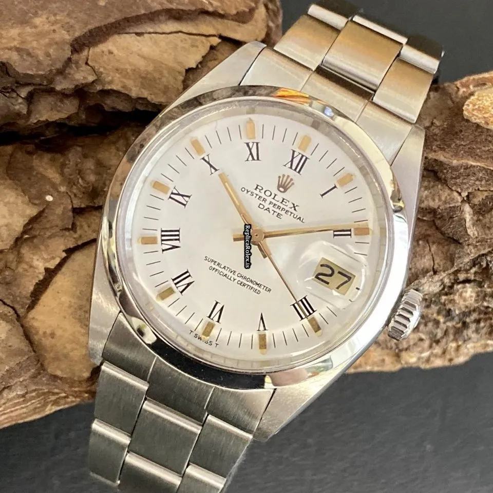 Best Replica Rolex Oyster Perpetual Date 1500 Automatic Movement 34mm Steel Case Watch