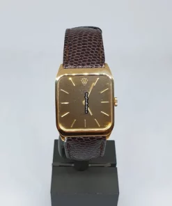 Wholesale Fakes Rolex Cellini 4135 27x36mm Yellow Gold Case Mens/unisex Watch