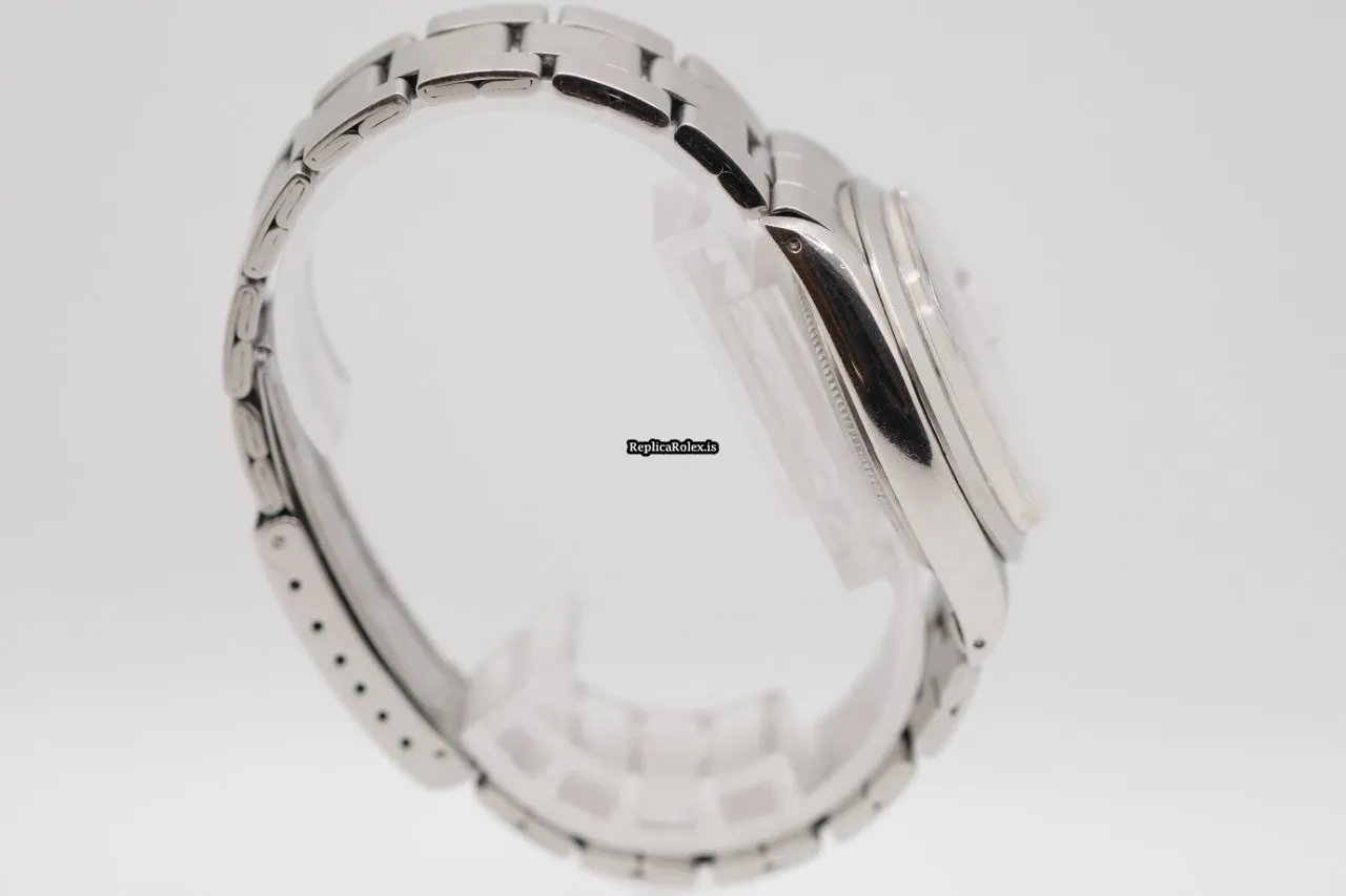 Great Fake Rolex Oyster Perpetual Date 1500 Caliber 1570 Automatic Movement 34mm Steel Case Mens/unisex Watch - Image 10