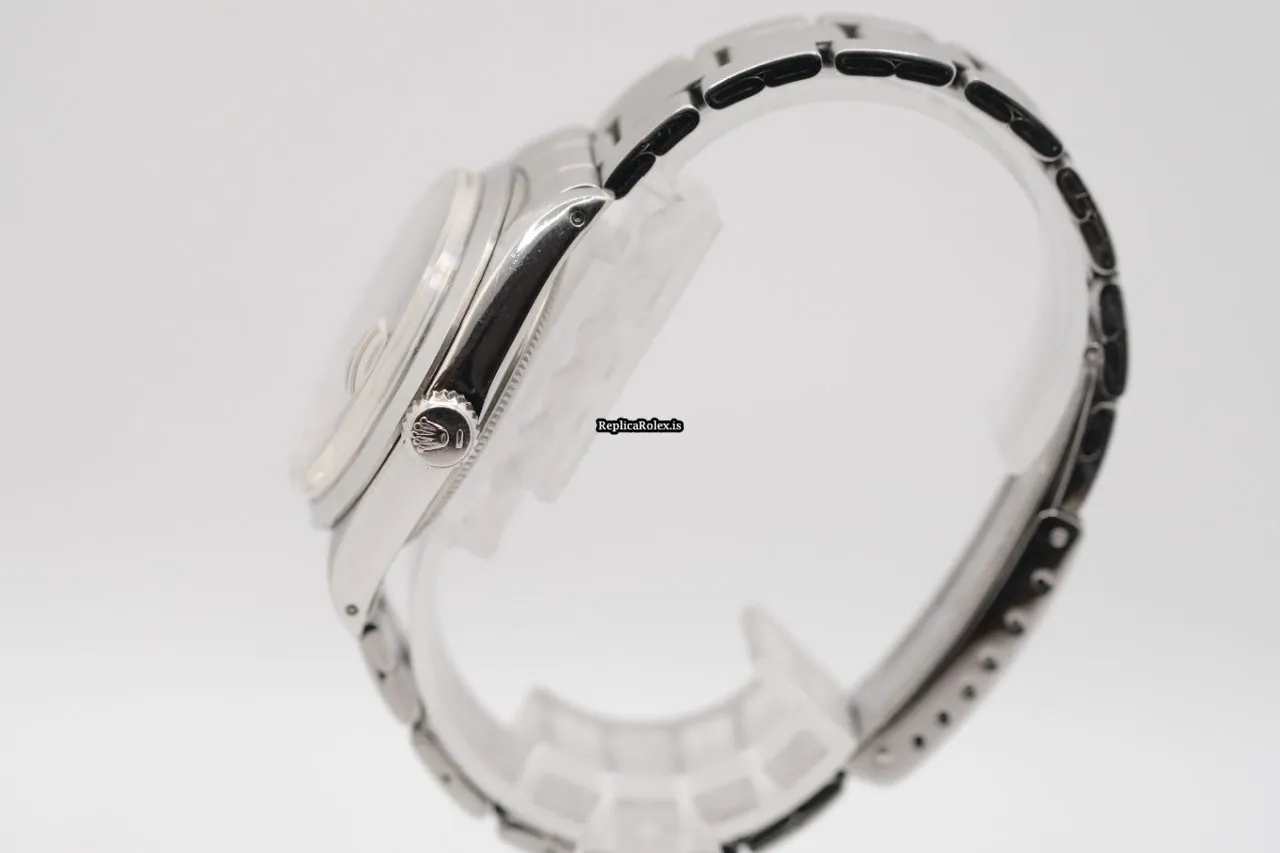 Great Fake Rolex Oyster Perpetual Date 1500 Caliber 1570 Automatic Movement 34mm Steel Case Mens/unisex Watch - Image 11