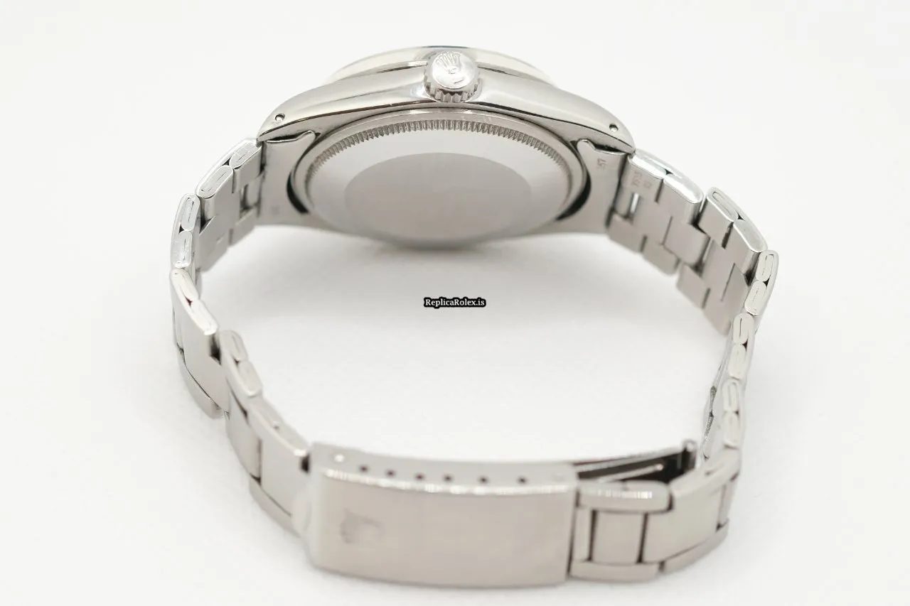Great Fake Rolex Oyster Perpetual Date 1500 Caliber 1570 Automatic Movement 34mm Steel Case Mens/unisex Watch - Image 13