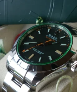 Awesome Replica Rolex Milgauss 116400gv Automatic Movement Steel Case Mens/unisex Watch