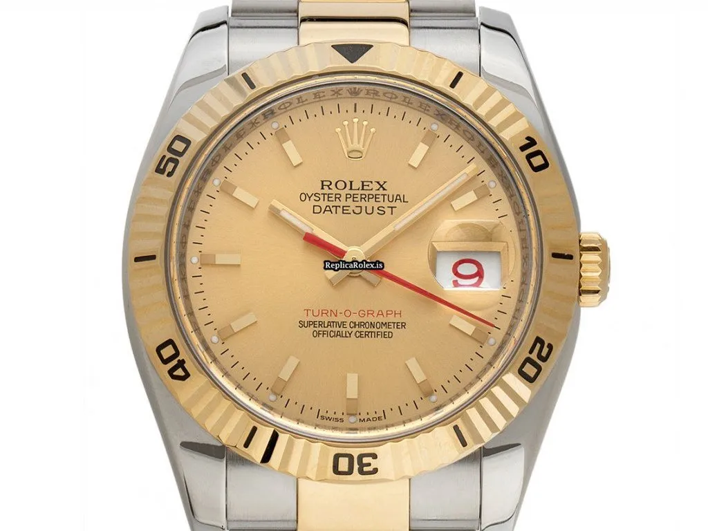 High Quality Replica Rolex Datejust Turn-o-graph 116263 Caliber 3135 Automatic Movement 36mm Steel Case Mens/unisex Watch