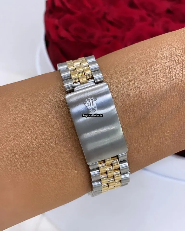 Great Replica Rolex Datejust 16233 Caliber 3135 Automatic Movement 36mm Gold/steel Case Mens/unisex Watch - Image 5