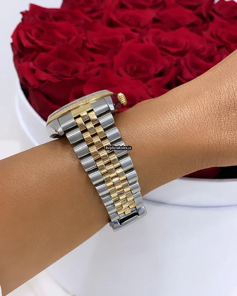 Great Replica Rolex Datejust 16233 Caliber 3135 Automatic Movement 36mm Gold/steel Case Mens/unisex Watch - Image 6
