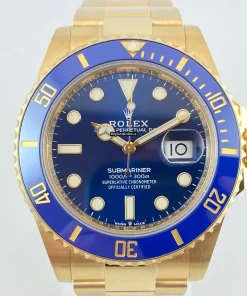 Fantastic Replica Rolex Submariner 126618lb Caliber 3235 Automatic Movement 41mm Yellow Gold Case Mens/unisex Watch