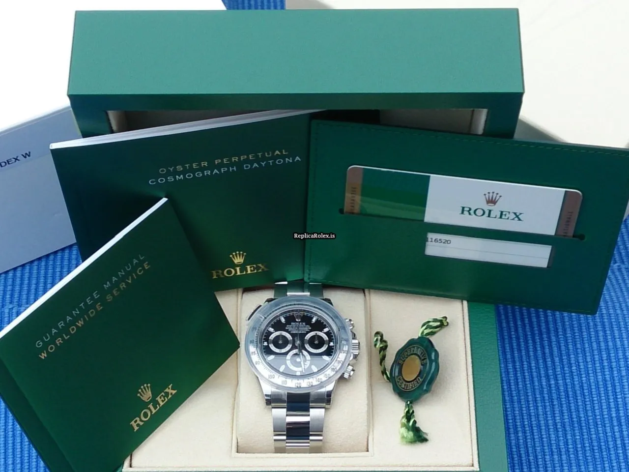 Incredible Replica Rolex Daytona 116520 Automatic Movement Steel Case Watch