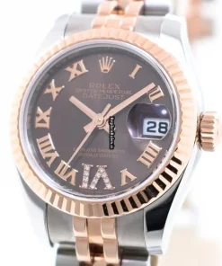 Inexpensive Replica Rolex Lady-datejust 179171 Automatic Movement 26mm Gold/steel Case Womens Watch