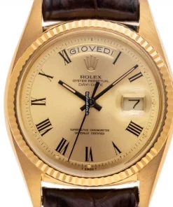 Appealing Fake Rolex Day-date 36 1803 Caliber 1556 Automatic Movement 36mm Yellow Gold Case Mens/unisex Watch