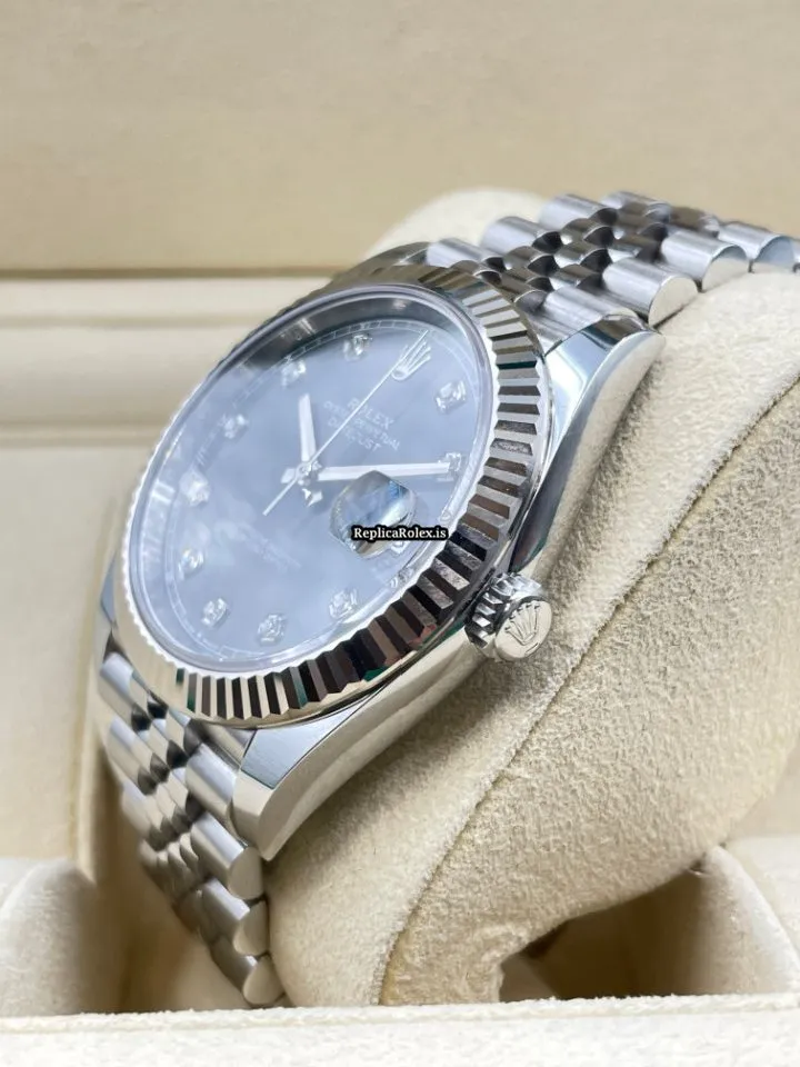 Perfect Replica Rolex Datejust 126334 Caliber 3235 Automatic Movement 41mm Steel Case Mens/unisex Watch - Image 4