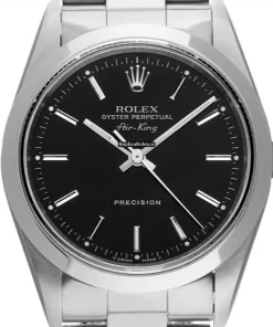 Cool Replicas Rolex Air King Precision 14010 Caliber 3000 Automatic Movement 34mm Steel Case Mens/unisex Watch