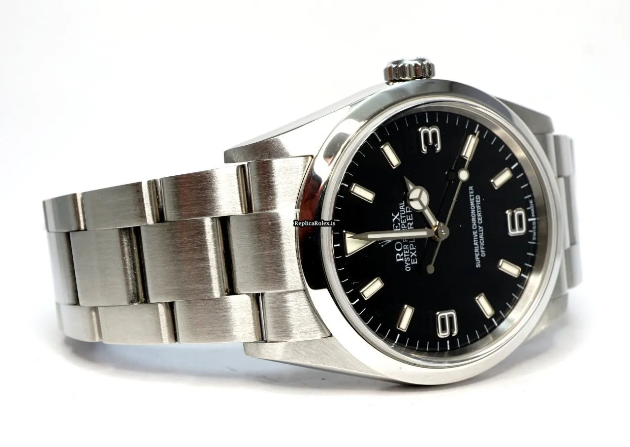 Mind-boggling Replica Rolex Explorer 114270 Caliber 3130 Automatic Movement 36mm Steel Case Mens/unisex Watch - Image 3