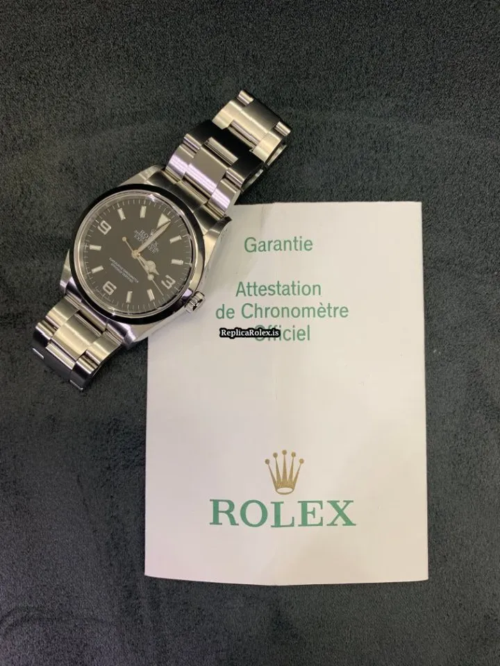 Mind-boggling Replica Rolex Explorer 114270 Caliber 3130 Automatic Movement 36mm Steel Case Mens/unisex Watch - Image 7