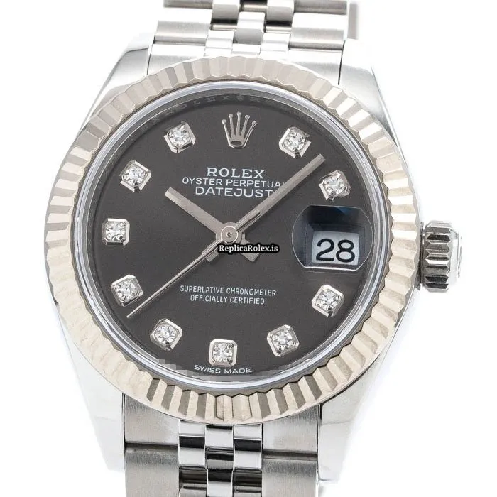 Fabulous Fake Rolex Lady-datejust 279174g Caliber 2236 Automatic Movement 28mm Gold/steel Case Womens Watch