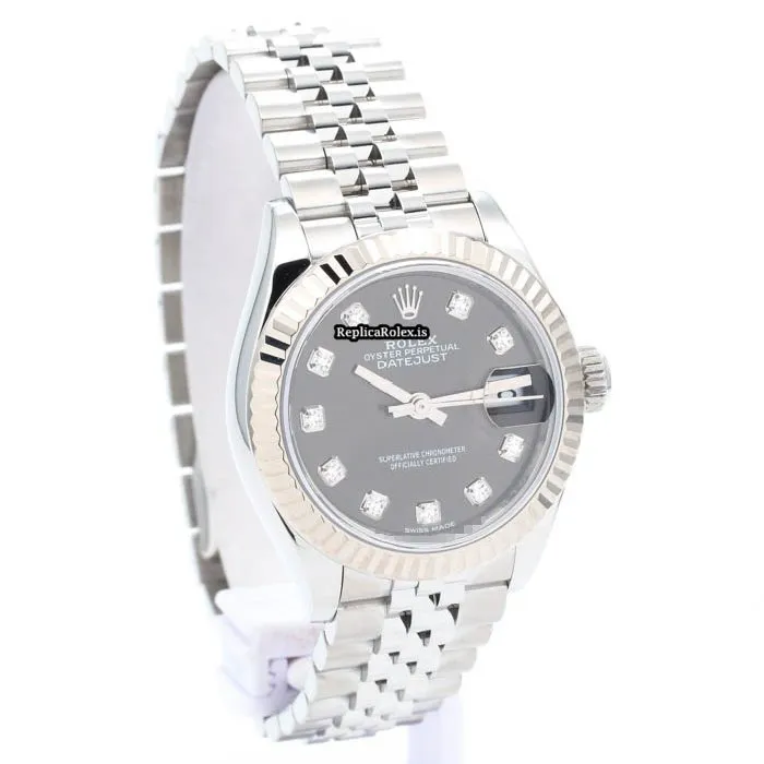 Fabulous Fake Rolex Lady-datejust 279174g Caliber 2236 Automatic Movement 28mm Gold/steel Case Womens Watch - Image 8