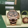 Cool Fake Rolex Daytona 116505 Caliber 4130 Automatic Movement 40mm Rose Gold Case Mens/unisex Watch