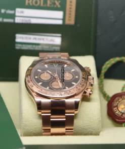 Cool Fake Rolex Daytona 116505 Caliber 4130 Automatic Movement 40mm Rose Gold Case Mens/unisex Watch