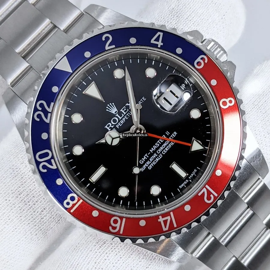 Offering Replica Rolex Gmt-master II 16710 Caliber 3185 Automatic Movement 40mm Steel Case Mens/unisex Watch