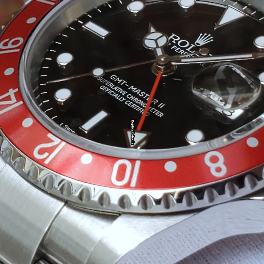 Offering Replica Rolex Gmt-master II 16710 Caliber 3185 Automatic Movement 40mm Steel Case Mens/unisex Watch - Image 4