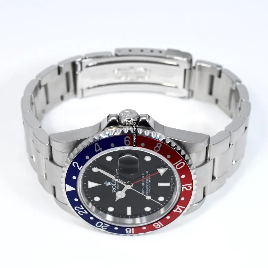 Offering Replica Rolex Gmt-master II 16710 Caliber 3185 Automatic Movement 40mm Steel Case Mens/unisex Watch - Image 5