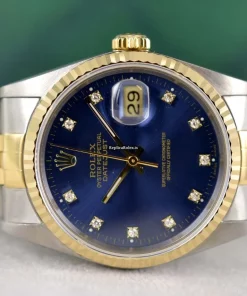 Beautiful Fake Rolex Datejust 16233 Caliber 3135 Automatic Movement 36mm Gold/steel Case Mens/unisex Watch