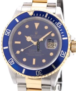 Fabulous Fake Rolex Submariner Date 16613 Caliber 3135 Automatic Movement 40mm Gold/steel Case Mens/unisex Watch