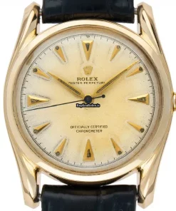 Fantastic Replica Rolex Oyster Perpetual 34 6090 A260 Automatic Movement 34mm Yellow Gold Case Mens/unisex Watch