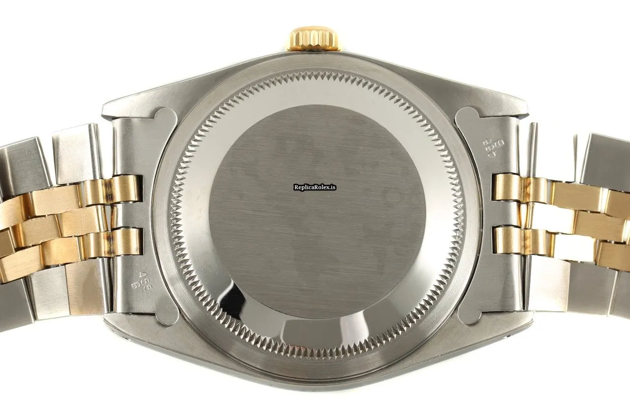 Exquisite Replica Rolex Datejust 16233 Caliber 3135 Automatic Movement 36mm Gold/steel Case Mens/unisex Watch - Image 8