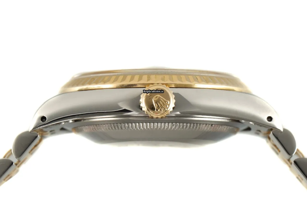 Exquisite Replica Rolex Datejust 16233 Caliber 3135 Automatic Movement 36mm Gold/steel Case Mens/unisex Watch - Image 9