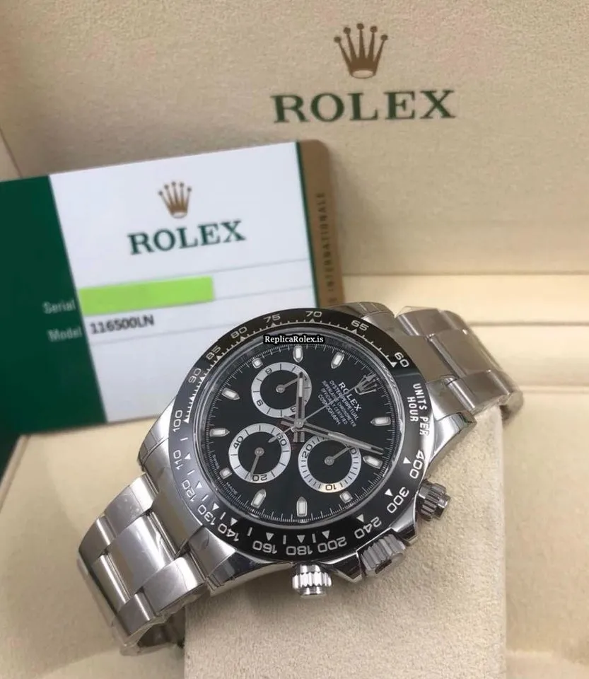 Best Replica Rolex Daytona 116500ln Caliber 4130 Automatic Movement 40mm Steel Case Mens/unisex Watch