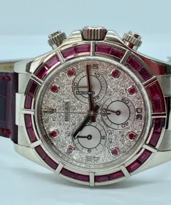 Epic Fake Rolex Daytona 16589 Caliber 4030 Automatic Movement 39mm White Gold Case Mens/unisex Watch