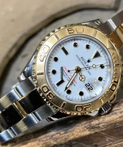Excellent Replica Rolex Yacht-master 169623 Caliber 2235 Automatic Movement 29mm Gold/steel Case Womens Watch