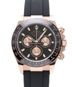 Awesome Replica Rolex Daytona 116515ln Caliber 4130 Automatic Movement 40mm Rose Gold Case Watch