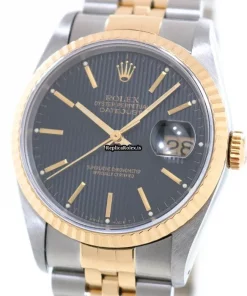 Swiss Replica Rolex Datejust 16233 Automatic Movement 36mm Gold/steel Case Mens/unisex Watch