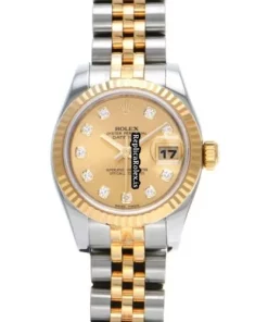Nice Replica Rolex Lady-datejust 179173g Automatic Movement 26mm Steel Case Womens Watch