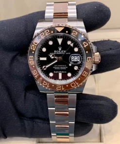 Offering Copies Rolex Gmt-master II 126711chnr Caliber 3285 Automatic Movement 40mm Gold/steel Case Mens/unisex Watch