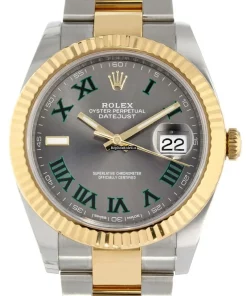Defect Fake Rolex Datejust 126333 Caliber 3235 Automatic Movement 41mm Gold/steel Case Mens/unisex Watch