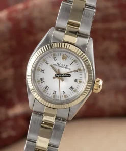 Reliable Replica Rolex Oyster Perpetual 26 6719 Caliber 2030 Automatic Movement 26mm Gold/steel Case Womens Watch