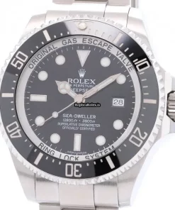 Exquisite Fake Rolex Sea-dweller Deepsea 116660 Caliber 3135 Automatic Movement 44mm Steel Case Mens/unisex Watch