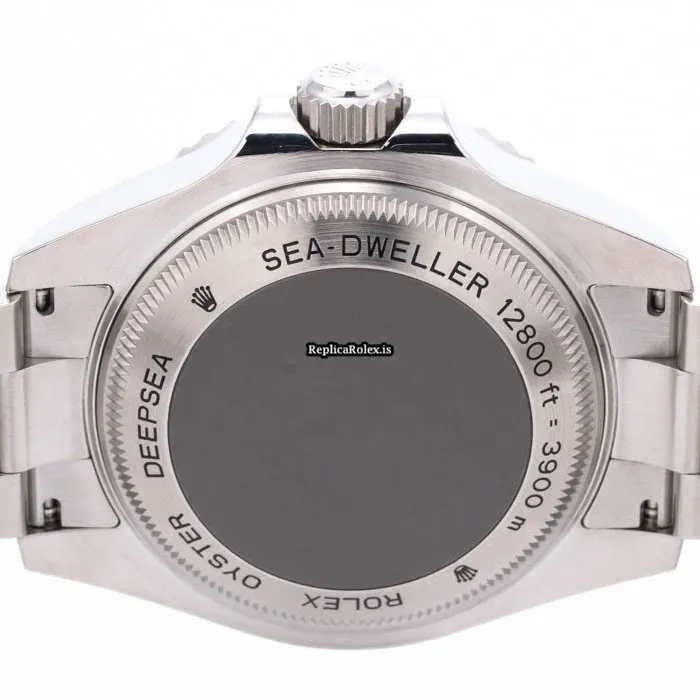 Exquisite Fake Rolex Sea-dweller Deepsea 116660 Caliber 3135 Automatic Movement 44mm Steel Case Mens/unisex Watch - Image 7