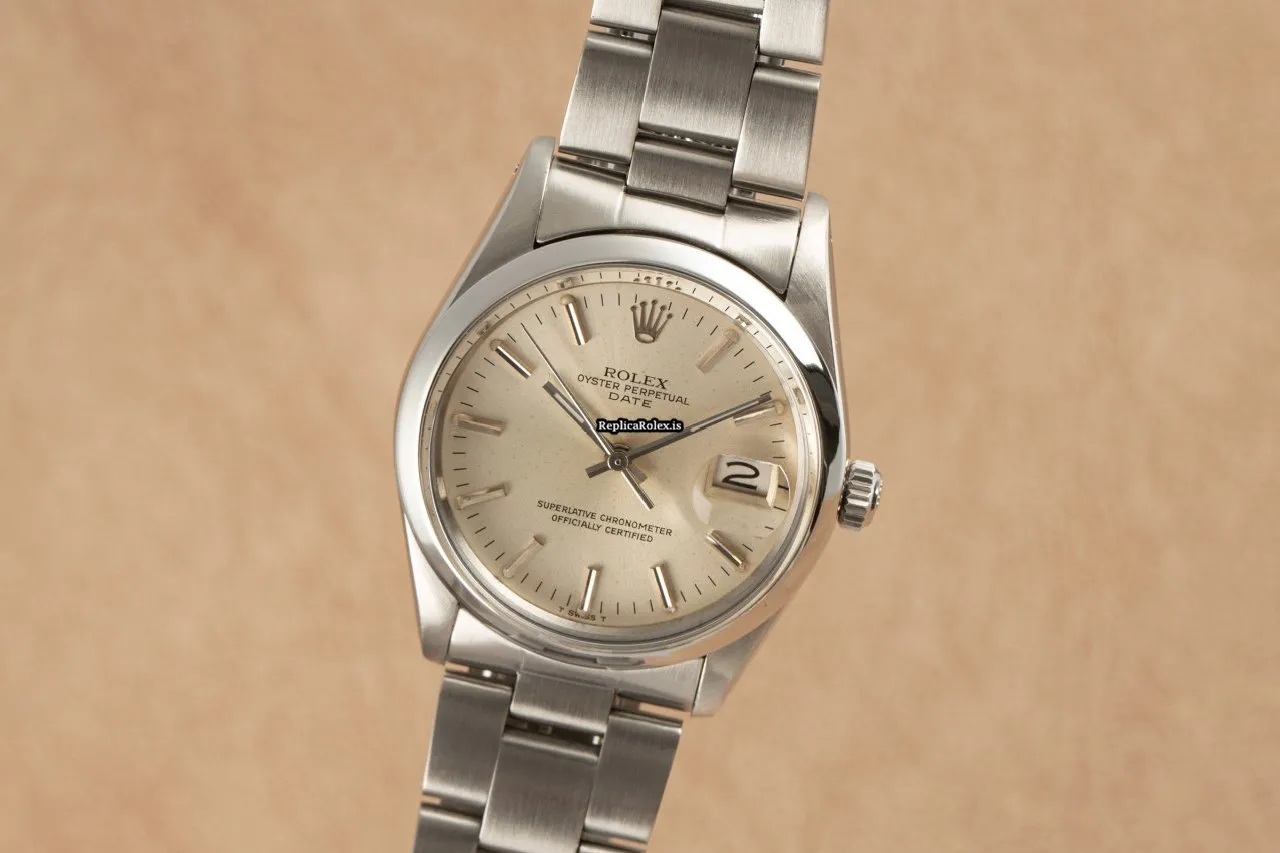 Lovely Fake Rolex Oyster Perpetual Date 15000 Caliber 3035 Automatic Movement 34mm Steel Case Mens/unisex Watch