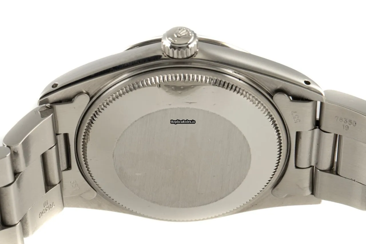 Lovely Fake Rolex Oyster Perpetual Date 15000 Caliber 3035 Automatic Movement 34mm Steel Case Mens/unisex Watch - Image 4