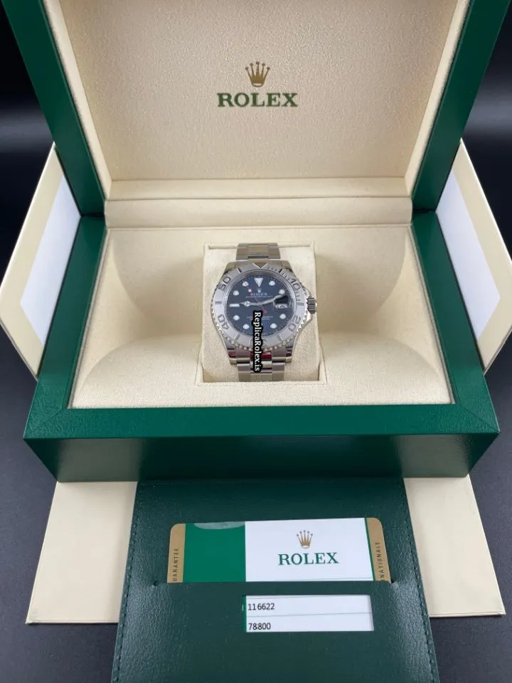 Reliable Fake Rolex Yacht-master 40 116622 Caliber 3135 Automatic Movement 40mm Steel Case Mens/unisex Watch - Image 5