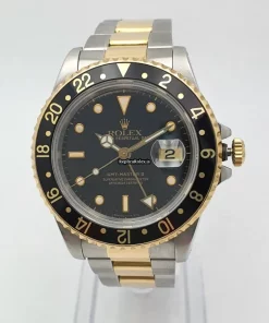 Inexpensive Replica Rolex Gmt-master II 16713 Caliber 3185 Automatic Movement 40mm Gold/steel Case Mens/unisex Watch