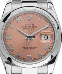 Wonderful Replica Rolex Datejust 116200 Caliber 3135 Automatic Movement 36mm Steel Case Mens/unisex Watch