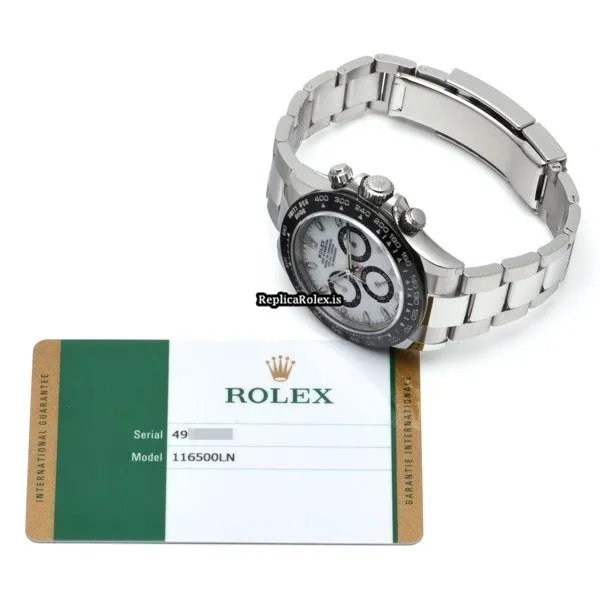 Fantastic Replica Rolex Daytona 116500ln Caliber 4130 Automatic Movement 40mm Steel Case Watch - Image 5