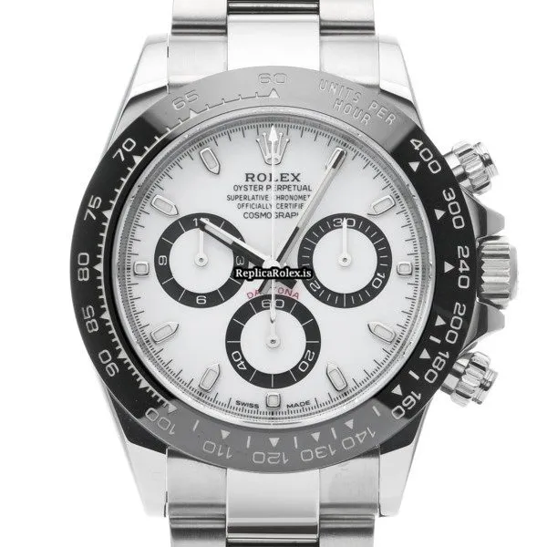 Fantastic Replica Rolex Daytona 116500ln Caliber 4130 Automatic Movement 40mm Steel Case Watch - Image 6