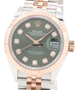 Suitable Replica Rolex Lady-datejust 279171g Caliber 2236 Automatic Movement 28mm Gold/steel Case Womens Watch